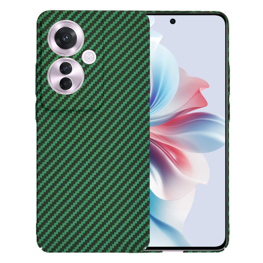 Tok Oppo Reno11 F-hez, Techsuit, Carbonite FiberShell, Zöld