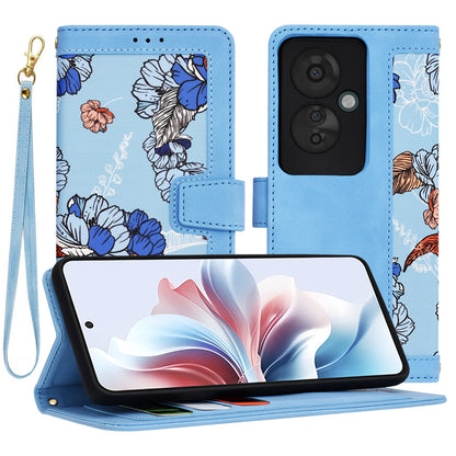 Tok Oppo Reno11 F-hez, Techsuit, FlipCraft, Kék