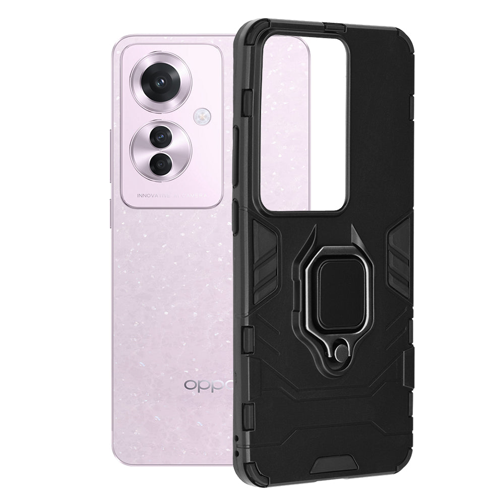 Tok Oppo Reno11 F-hez, Techsuit, Shield, Fekete