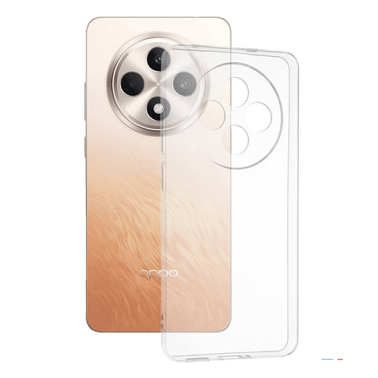 Tok az Oppo Reno12 FS 5G / Reno12 FS 4G / Reno12 F 4G / Reno12 F készülékhez, Techsuit, Átlátszó, Tiszta
