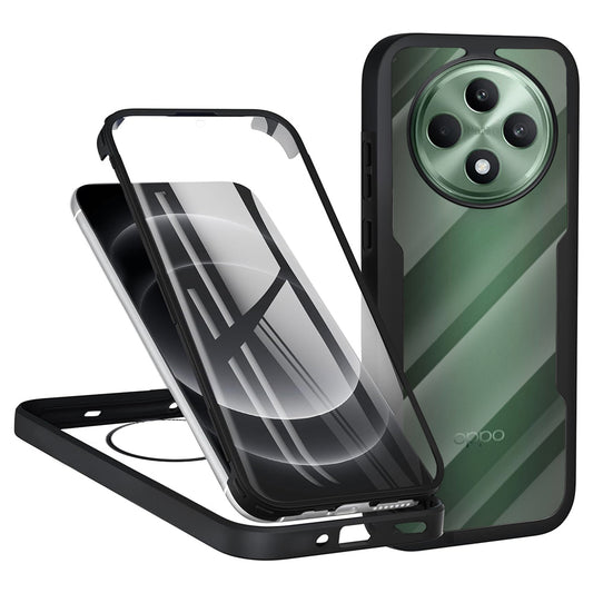 Tok Oppo Reno12 FS 5G / Reno12 FS 4G / Reno12 F 4G / Reno12 F készülékhez, Techsuit, ColorVerse 360, Fekete