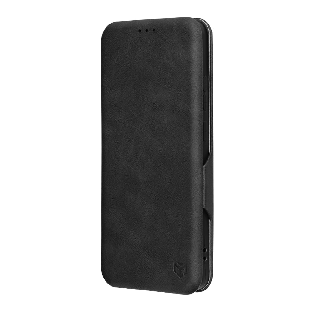 Tok Oppo Reno12 FS 5G / Reno12 FS 4G / Reno12 F 4G / Reno12 F készülékhez, Techsuit, Safe Wallet Plus, Fekete