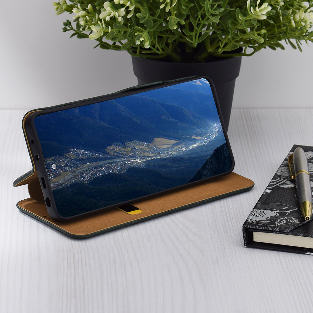 Tok a Oppo Reno12 FS 5G / Reno12 FS 4G / Reno12 F 4G / Reno12 F készülékhez, Techsuit, Safe Wallet Plus, Zöld