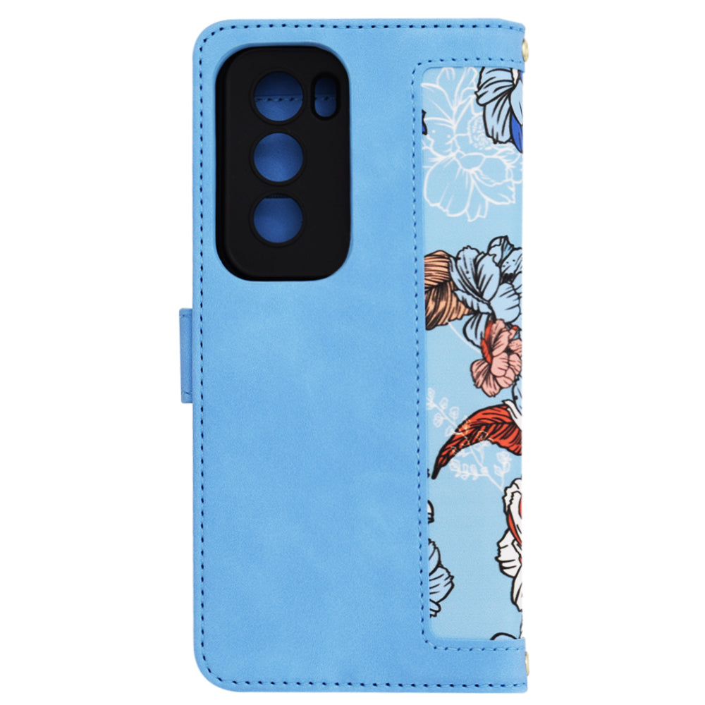 Tok Oppo Reno12 Pro-hoz, Techsuit, FlipCraft, Kék