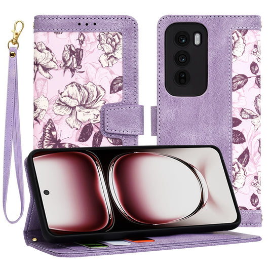 Tok Oppo Reno12 Pro-hoz, Techsuit, FlipCraft, Lila