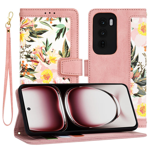 Tok Oppo Reno12 Pro-hoz, Techsuit, FlipCraft, Rózsaszín