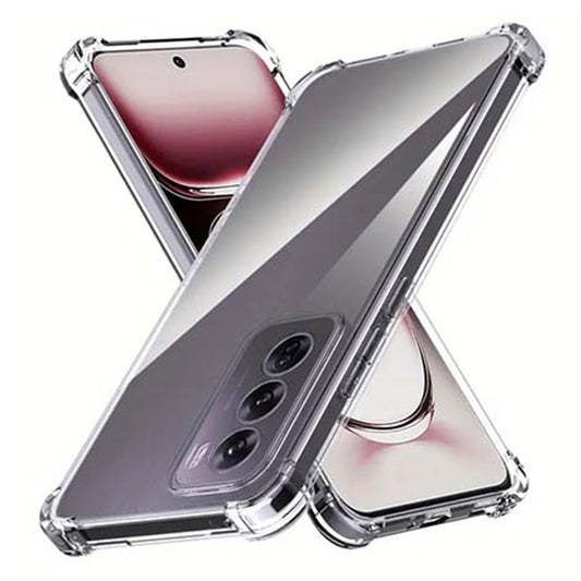 Tok Oppo Reno12 Pro-hoz, Techsuit, Ütésálló Átlátszó, Átlátszó