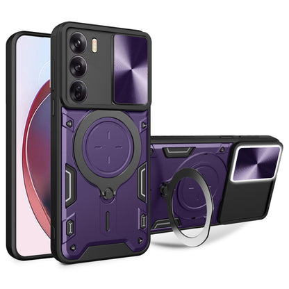 Tok Oppo Reno12-hez, Techsuit, CamGuard Pro, Lila