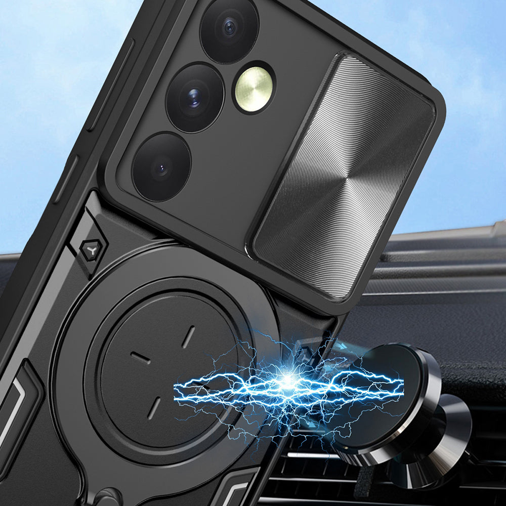 Tok Oppo Reno12-hez, Techsuit, CamGuard Pro, Lila