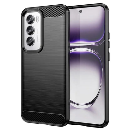 Tok Oppo Reno12-hez, Techsuit, Karbon, Fekete