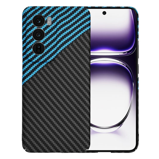 Tok Oppo Reno12-hez, Techsuit, Carbonite FiberShell, Fekete Kék