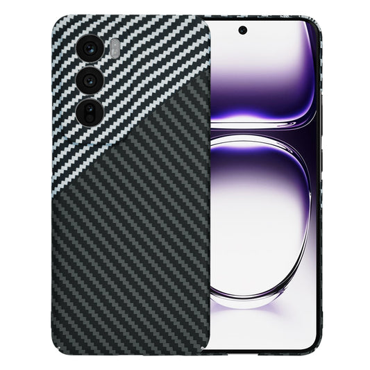 Tok Oppo Reno12-hez, Techsuit, Carbonite FiberShell, Fekete Szürke