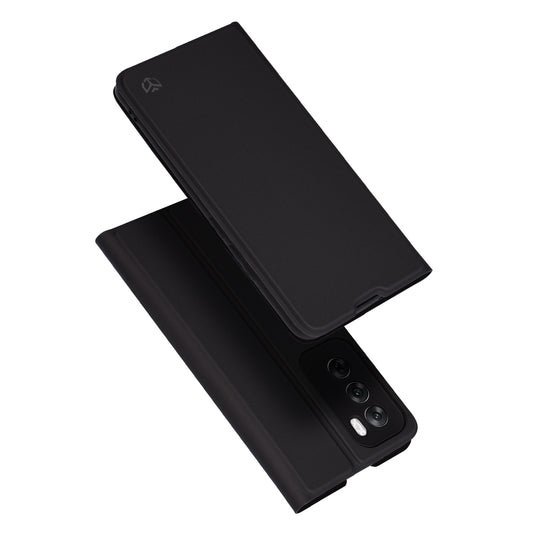 Tok Oppo Reno12-hez, Techsuit, Magskin Book, Fekete