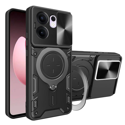 Tok az Oppo Reno13 FS 5G / Reno13 F 4G / Reno13 F készülékhez, Techsuit, CamGuard Pro, Fekete
