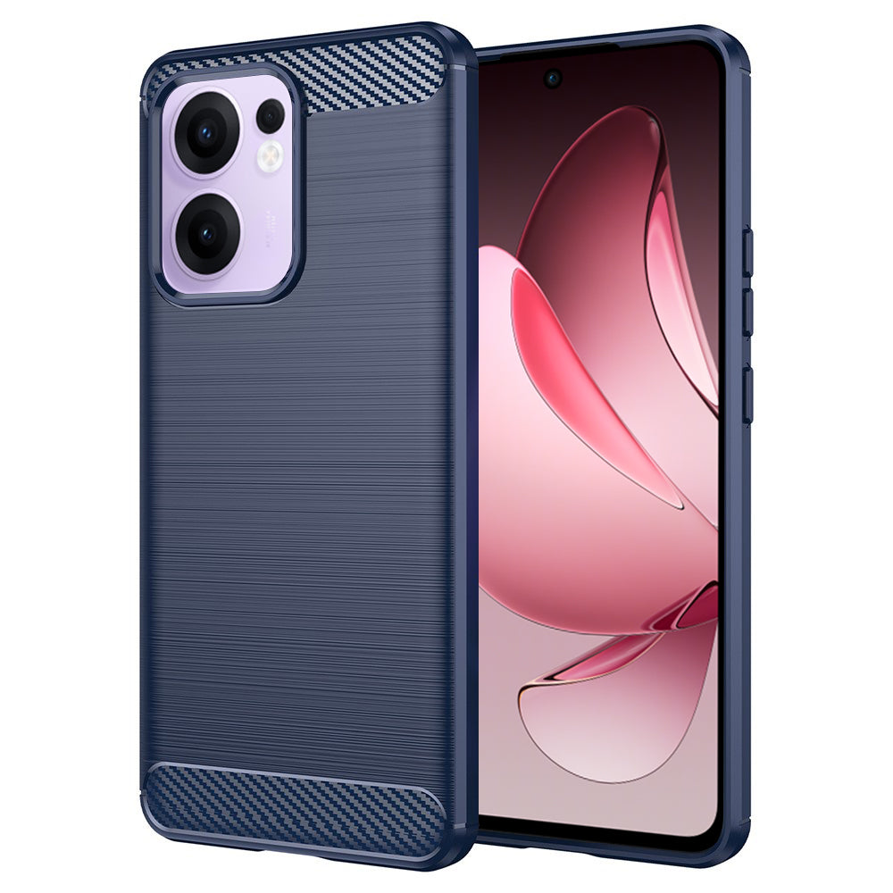 Tok Oppo Reno13 FS 5G / Reno13 F 4G / Reno13 F, Techsuit, Karbon, Kék