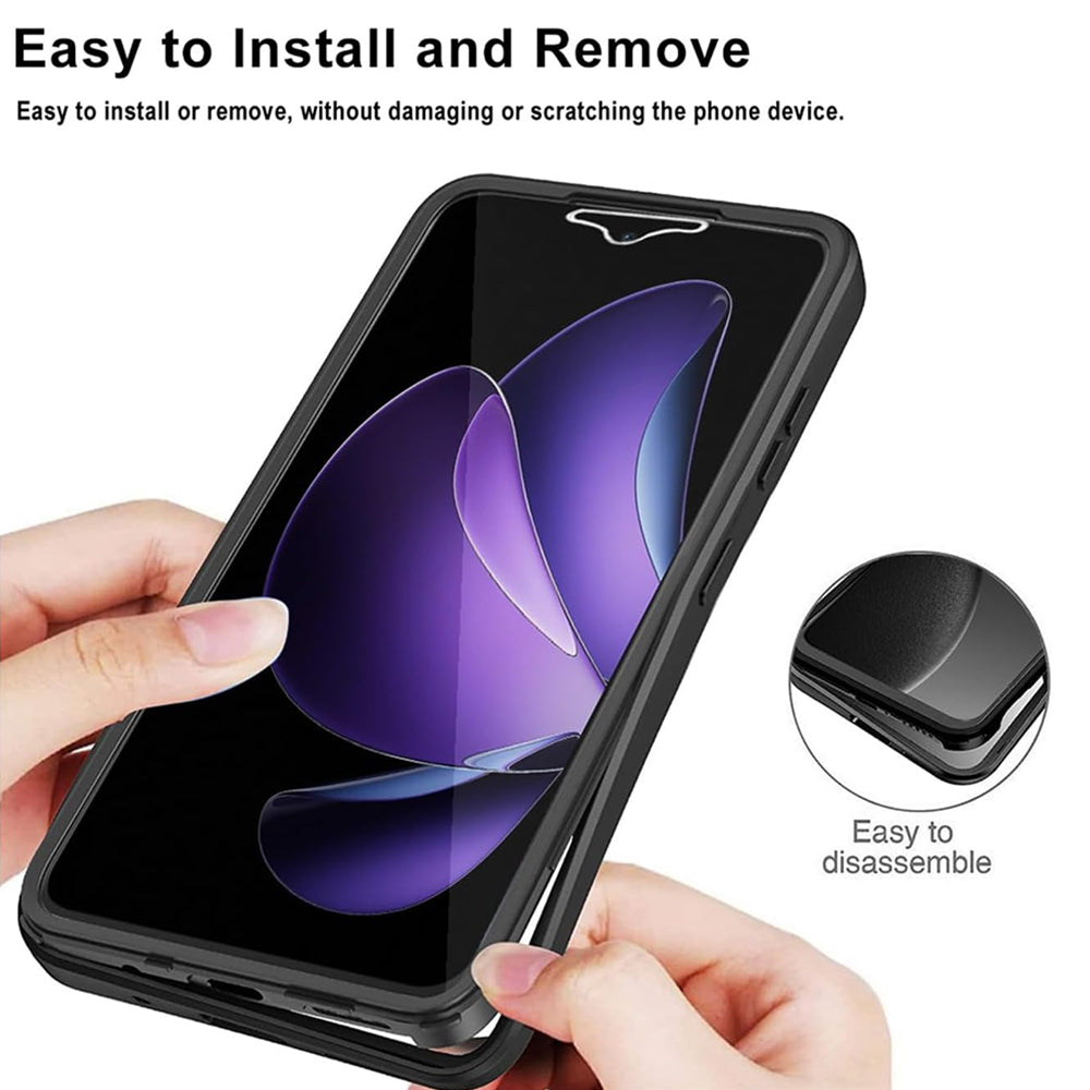 Tok Oppo Reno13 FS 5G / Reno13 F 4G / Reno13 F készülékhez, Techsuit, ColorVerse 360, Lila