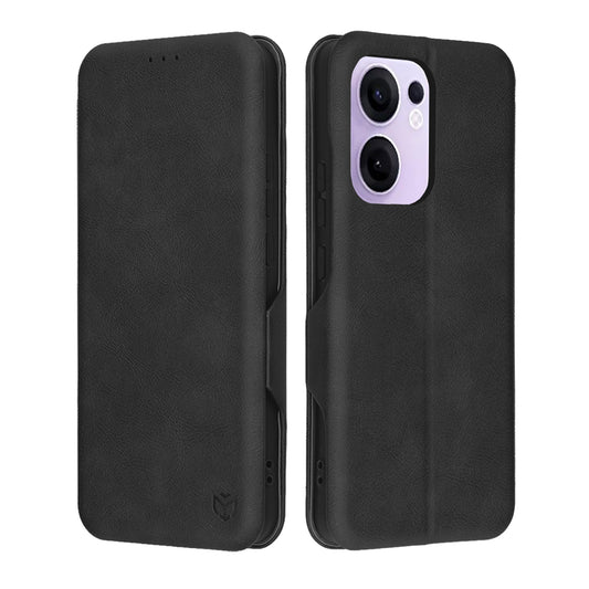 Tok az Oppo Reno13 FS 5G / Reno13 F 4G / Reno13 F készülékhez, Techsuit, Safe Wallet Plus, Fekete