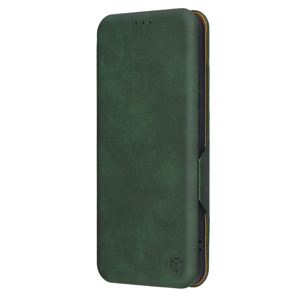 Tok az Oppo Reno13 FS 5G / Reno13 F 4G / Reno13 F készülékhez, Techsuit, Safe Wallet Plus, Zöld