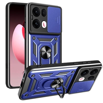 Tok Oppo Reno13 Pro-hoz, Techsuit, CamShield, Kék