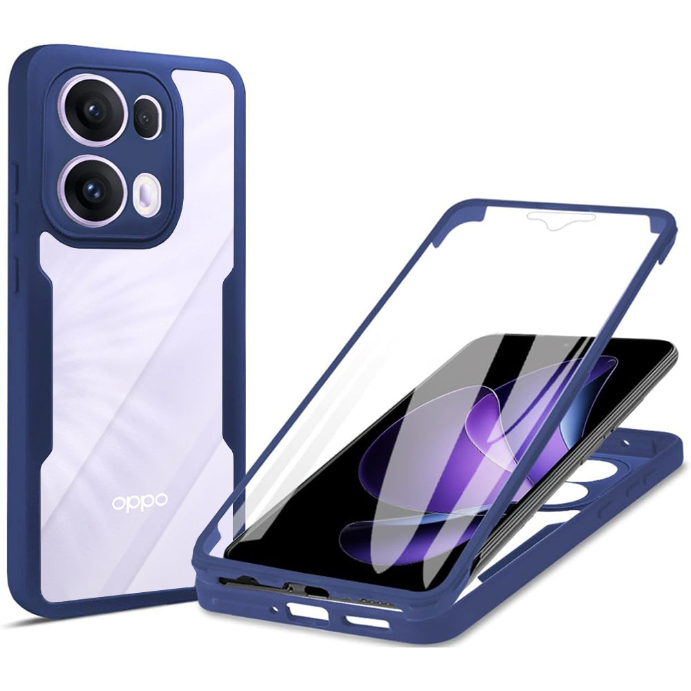 Tok Oppo Reno13 Pro-hoz, Techsuit, ColorVerse 360, Kék
