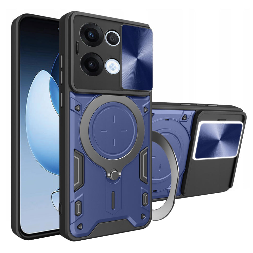 Tok Oppo Reno13-hoz, Techsuit, CamGuard Pro, Kék