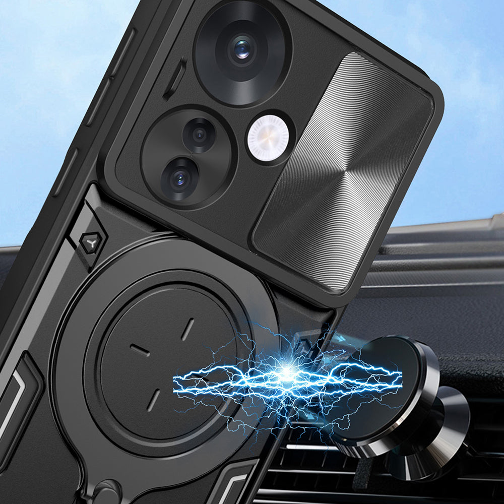 Tok Oppo Reno13-hoz, Techsuit, CamGuard Pro, Kék