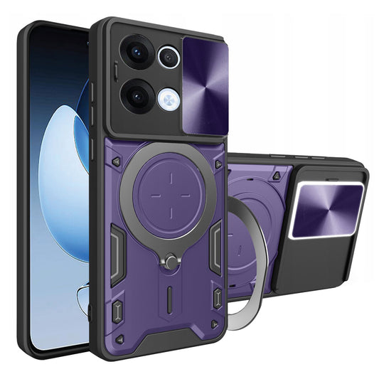 Tok Oppo Reno13-hoz, Techsuit, CamGuard Pro, Lila
