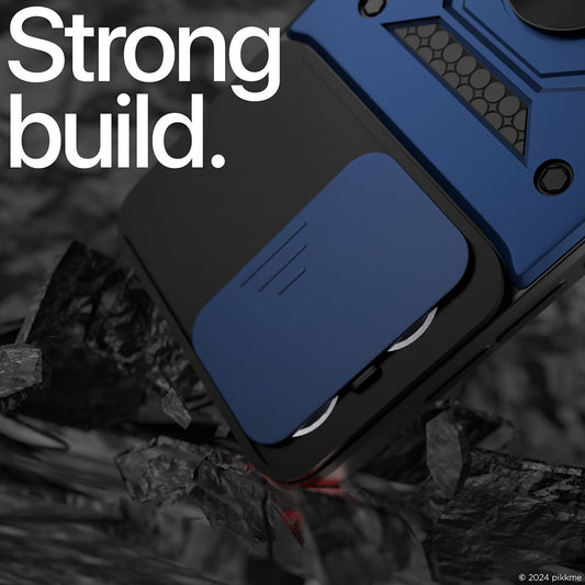 Tok Oppo Reno13-hoz, Techsuit, CamShield, Rózsaszín