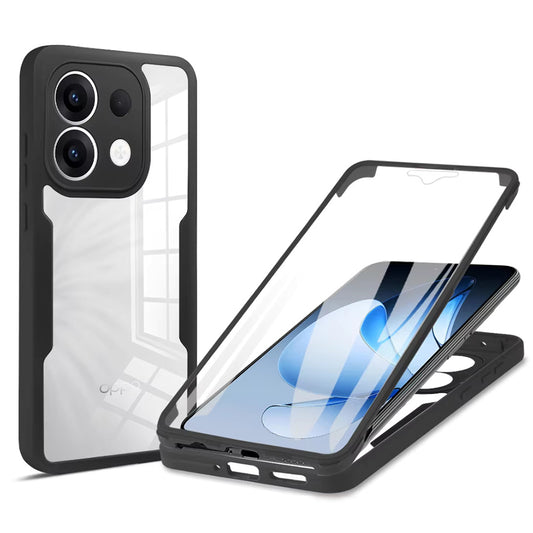Tok Oppo Reno13-hoz, Techsuit, ColorVerse 360, Fekete