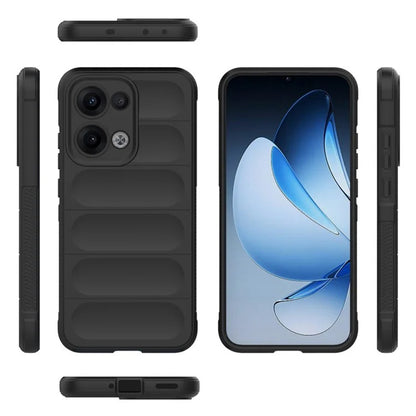 Tok Oppo Reno13-hoz, Techsuit, Magic Shield, Fekete