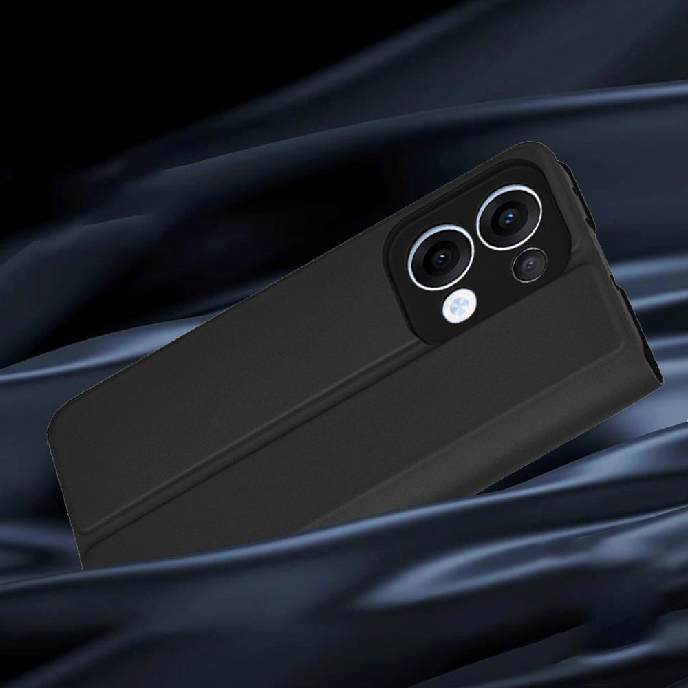 Tok Oppo Reno13-hoz, Techsuit, Magskin Book, Fekete