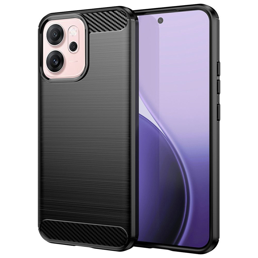 Tok Oppo Reno14 F-hez, Techsuit, karbon, fekete