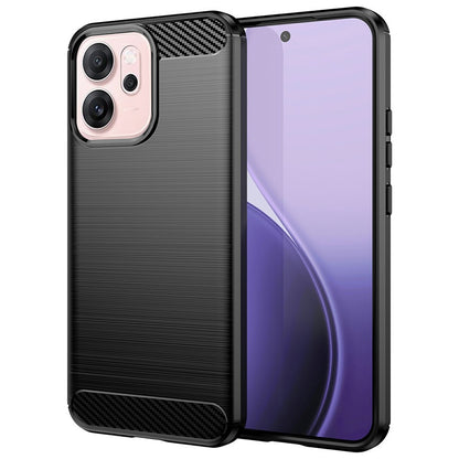 Tok Oppo Reno14 F-hez, Techsuit, karbon, fekete