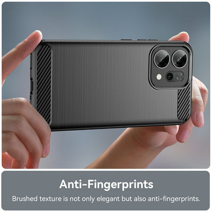 Tok Oppo Reno14 F-hez, Techsuit, karbon, fekete