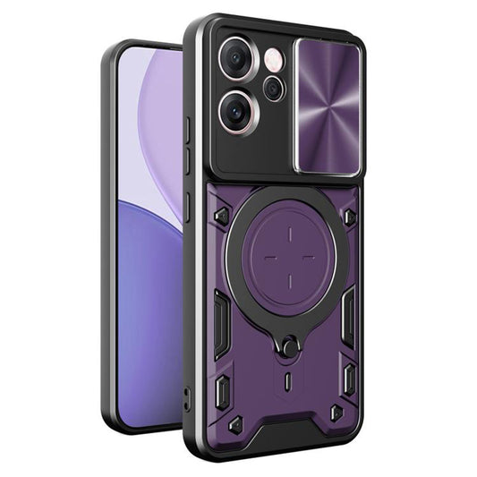 Tok Oppo Reno14 FS 5G / Reno14 F készülékhez, Techsuit, CamGuard Pro, Lila