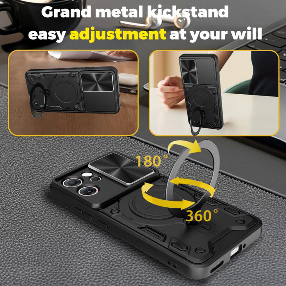 Tok Oppo Reno14 FS 5G / Reno14 F készülékhez, Techsuit, CamGuard Pro, Lila