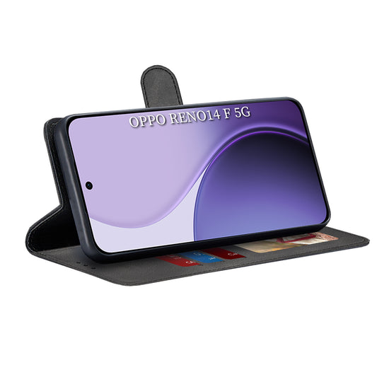 Tok az Oppo Reno14 FS 5G / Reno14 F készülékhez, Techsuit, Diary Book, fekete
