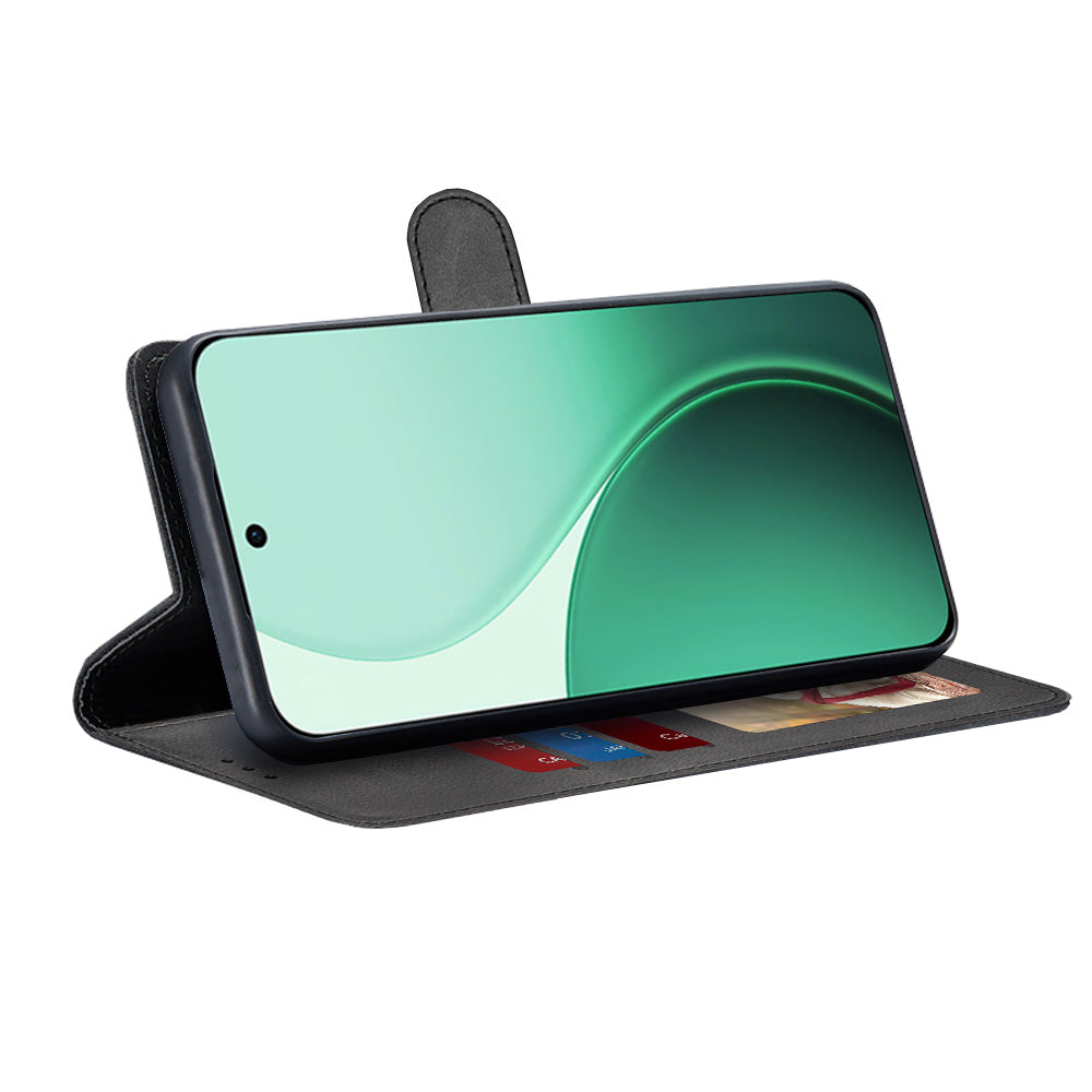 Tok a Oppo Reno14-hez, Techsuit, Diary Book, Fekete