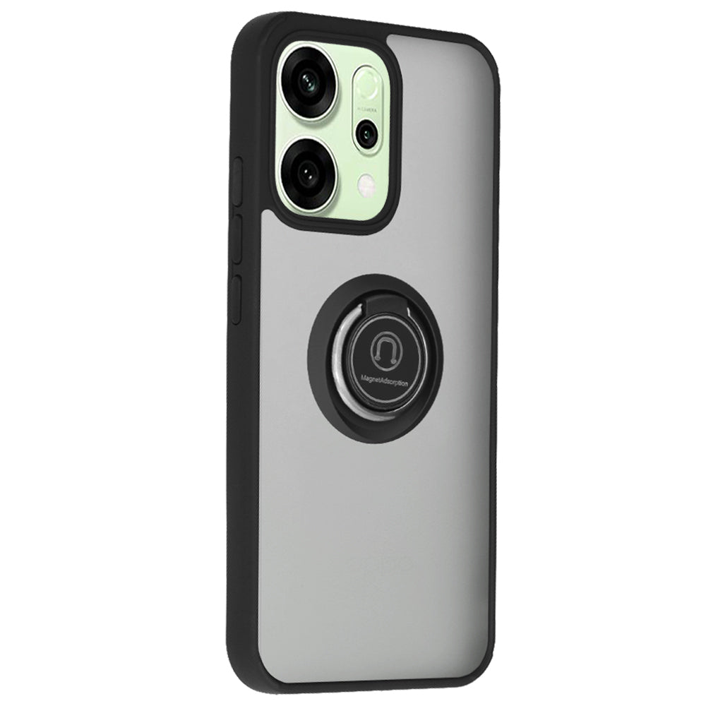 Tok a Oppo Reno14-hez, Techsuit, Glinth, Fekete