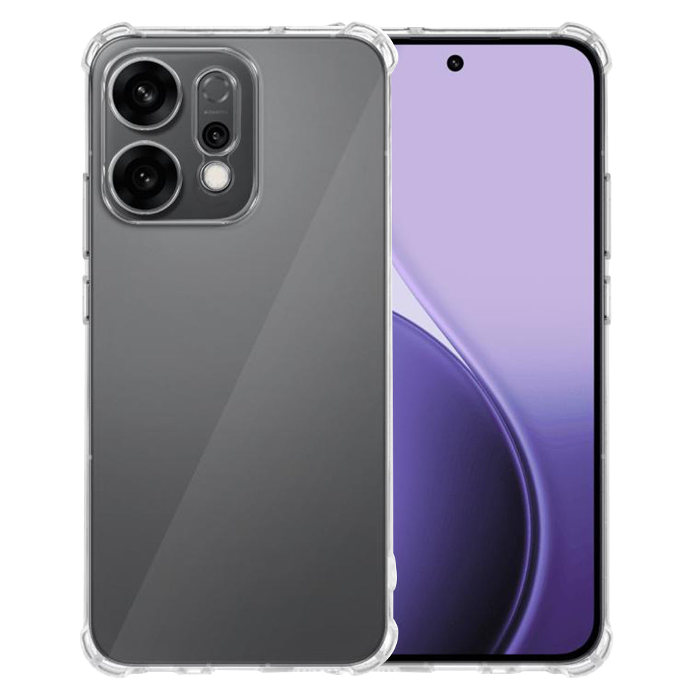 Case for Oppo Reno14, Techsuit, Shockproof Clear, Transparent