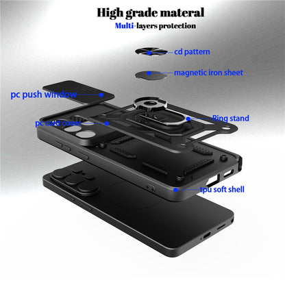 Tok a Oppo Reno15 FS / Reno15 F készülékhez, Techsuit, CamShield, Fekete