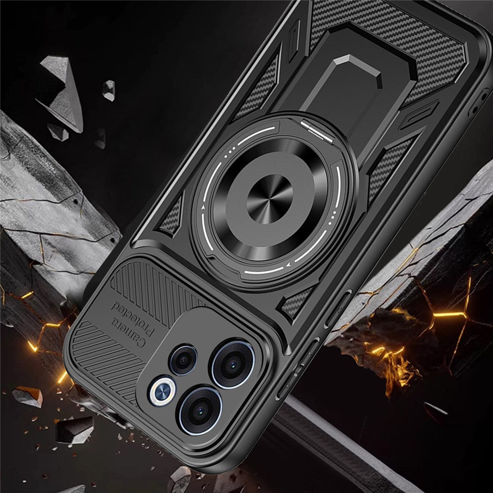 Tok Oppo Reno15 FS / Reno15 F készülékhez, Techsuit, RuggedCam, Szürke