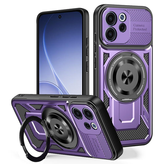 Tok Oppo Reno15 FS / Reno15 F készülékhez, Techsuit, RuggedCam, Lila