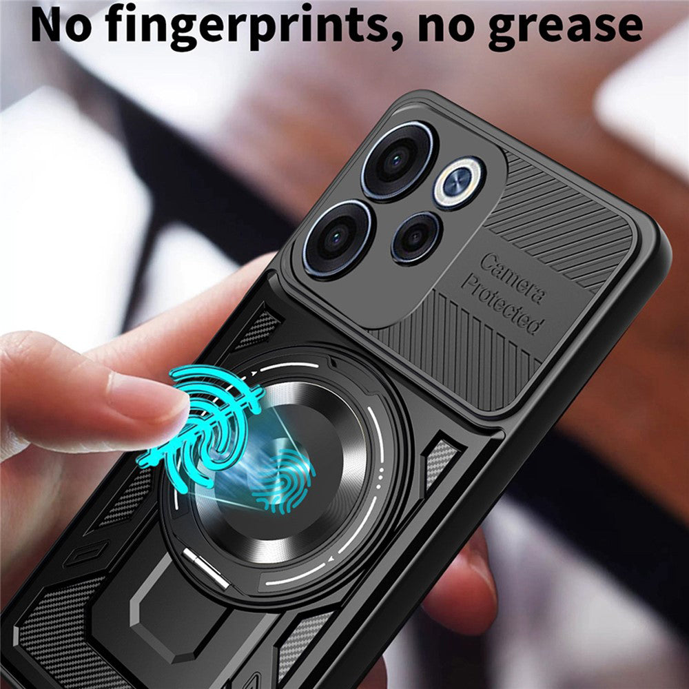 Tok Oppo Reno15 FS / Reno15 F készülékhez, Techsuit, RuggedCam, Lila