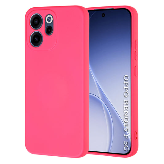 Tok Oppo Reno15 FS / Reno15 F-hez, Techsuit, SoftFlex, Sötét rózsaszín