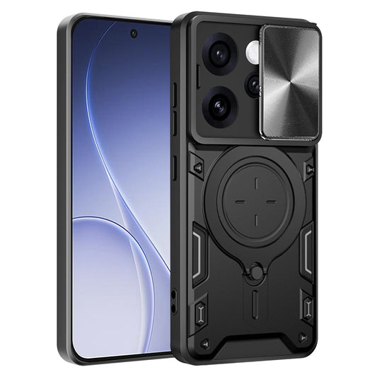 Tok a Oppo Reno15 Pro-hoz, Techsuit, CamGuard Pro, Fekete