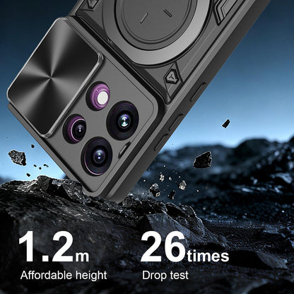 Tok Oppo Reno16 F / Reno16 FS-hez, Techsuit, CamGuard Pro, Fekete