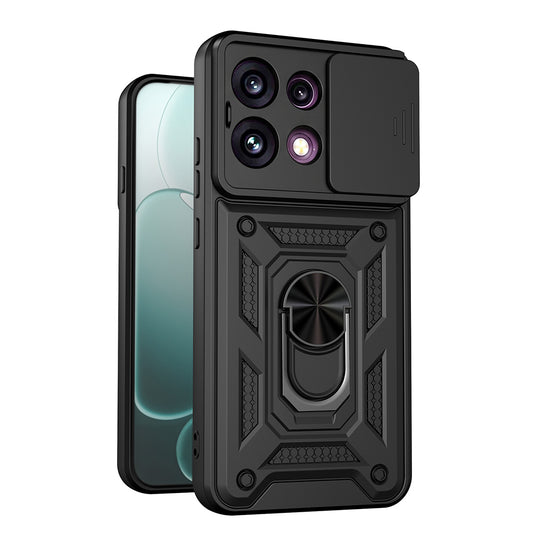 Tok Oppo Reno16 F / Reno16 FS-hez, Techsuit, CamShield, Fekete