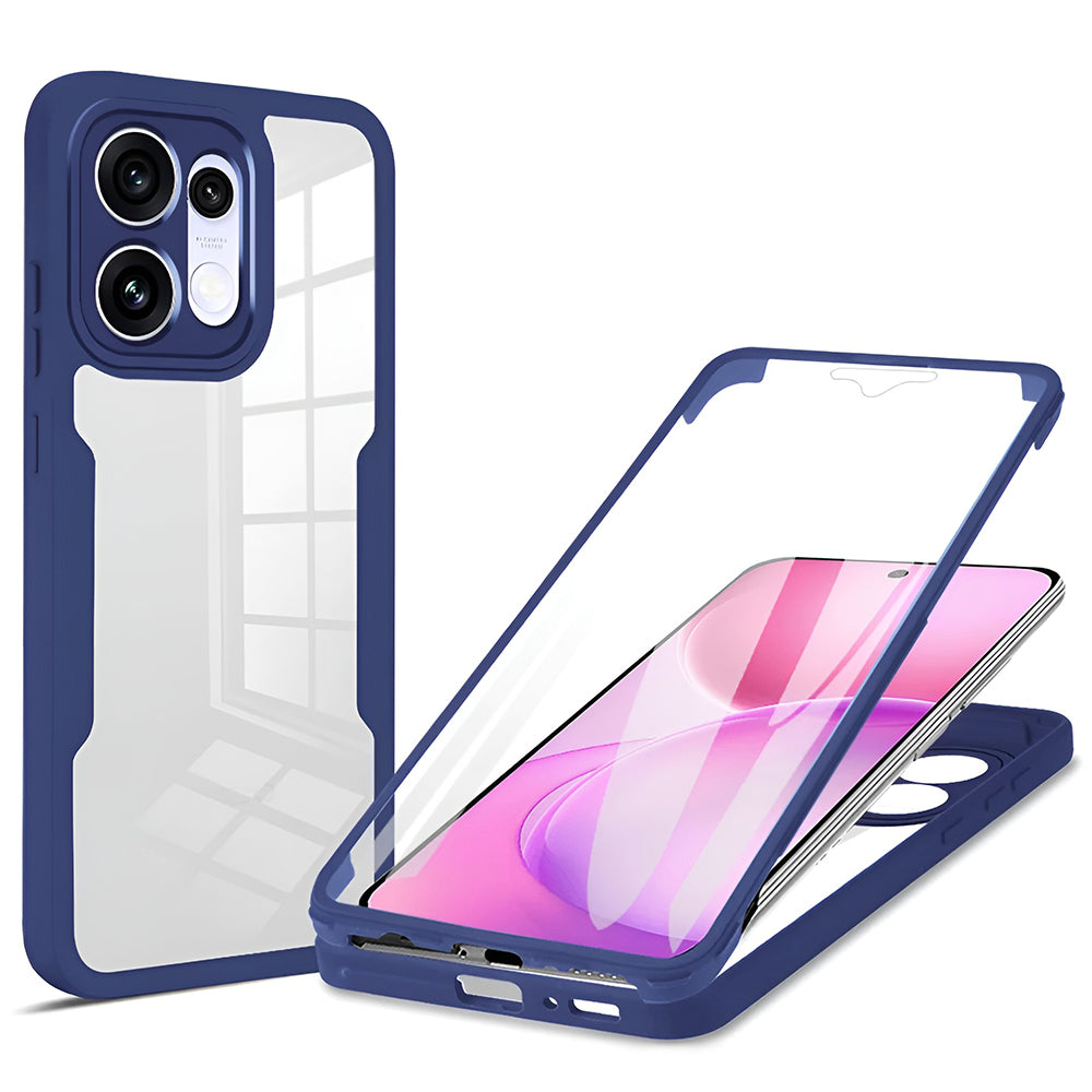 Case for Oppo Reno16 F / Reno16 FS, Techsuit, ColorVerse 360, Blue