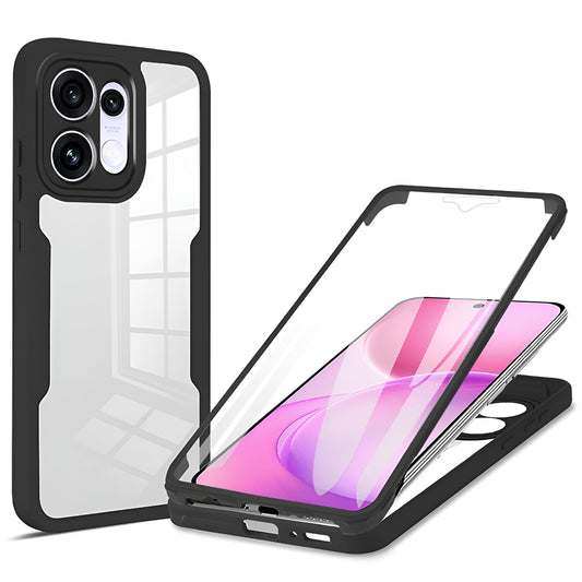 Tok Oppo Reno16 F / Reno16 FS-hez, Techsuit, ColorVerse 360, Fekete